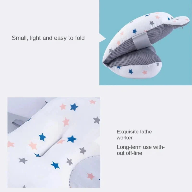 Baby Bath Seat Support Mat – Infant Anti-Slip Pillow for Newborns