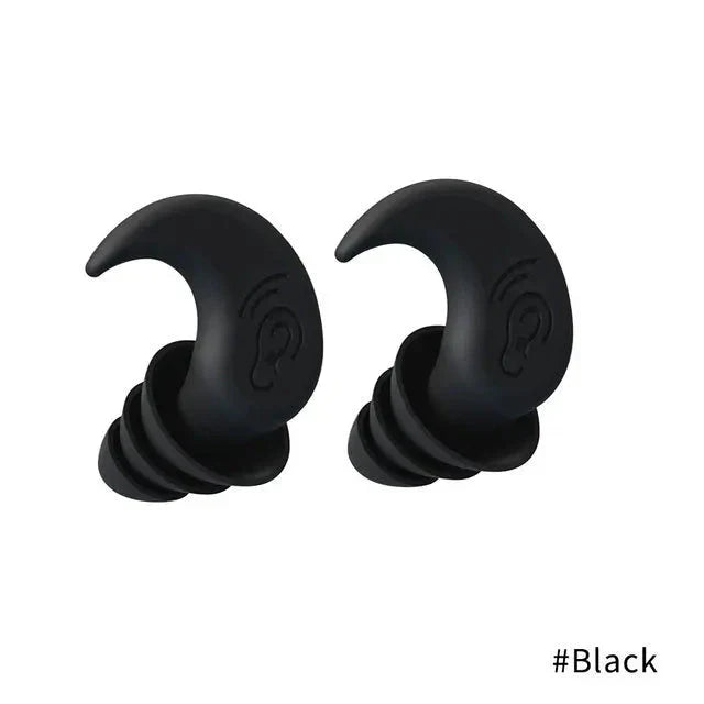🔇 Anti-Noise Silicone Earplugs
