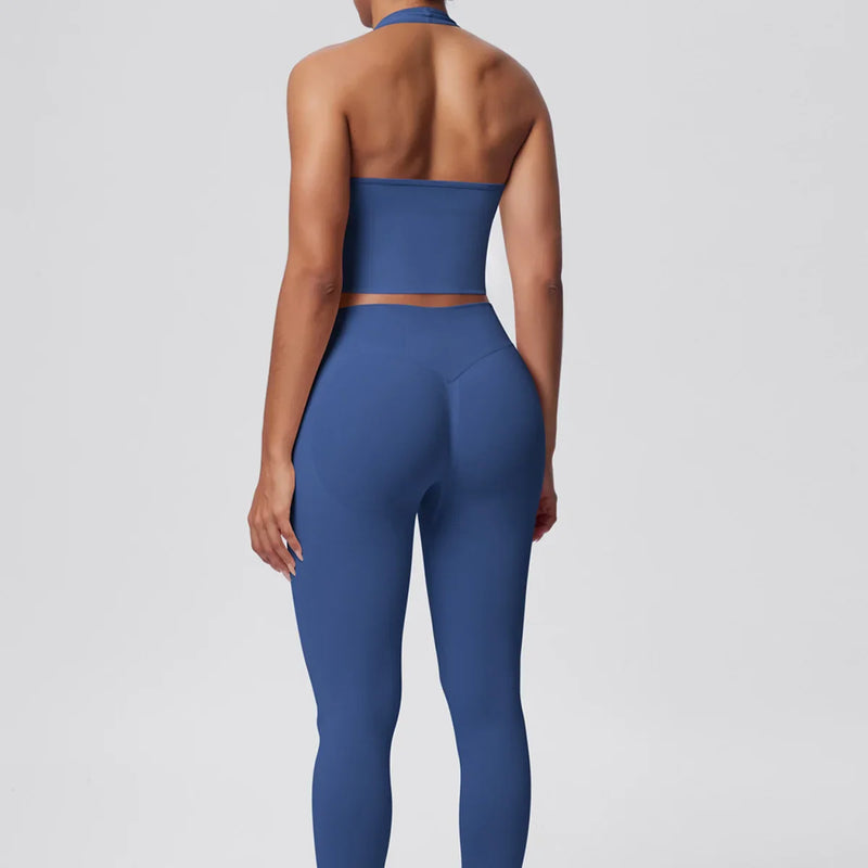 2pcs Yoga Set Gym Outfits Clothes Athletic Wear Yoga Suits For Women Fitness Set Tracksuits Sports Bra Gym Leggings Sportswear
