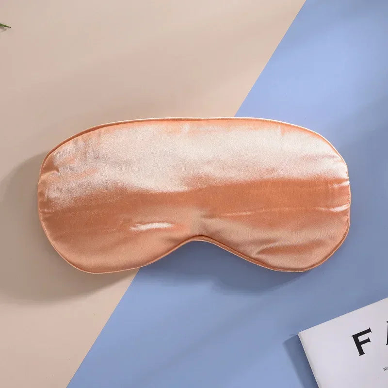 Silk Sleep Mask USB Heated Eye Cover