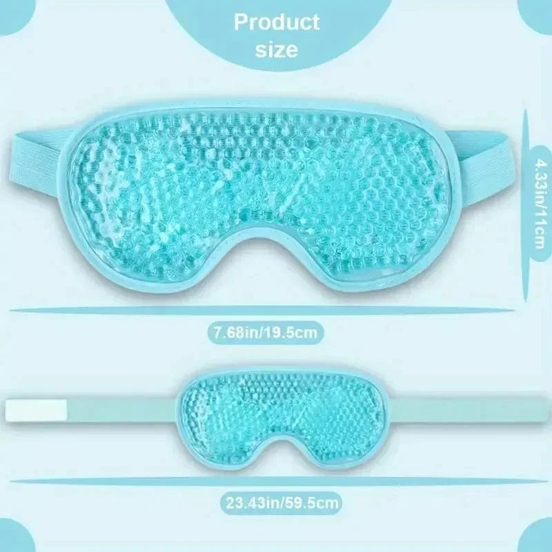 Cooling Eye Mask – PVC Hot & Cold Gel Beads Compress