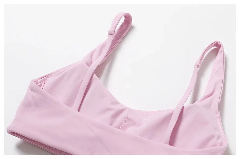 Women Underwear Sports Bras For Fitness Yoga Running Jogging Gym Wear Stretch Padded Sling Sport Top  Athletic Vest Yoga Bra