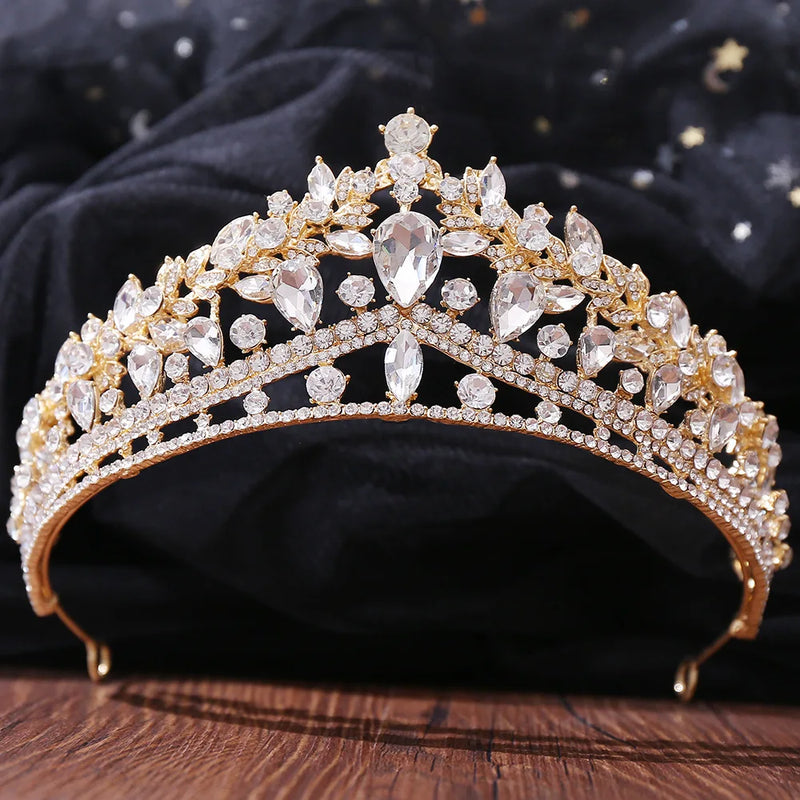 Bridal Luxury Crystal Tiara For Women