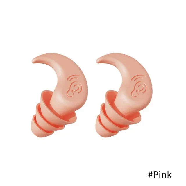 🔇 Anti-Noise Silicone Earplugs