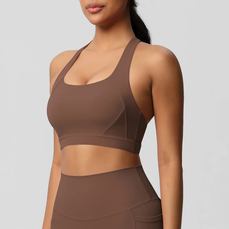 Women Fitness Yoga Bras Sexy Sling Beauty Back Fitness Push Up Sports Women Underwear Running Crop Top Yoga Clothes