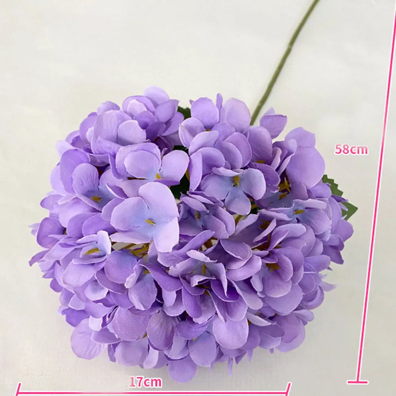 1 bouquet Artificial Silk Peony Hydrangea Flower