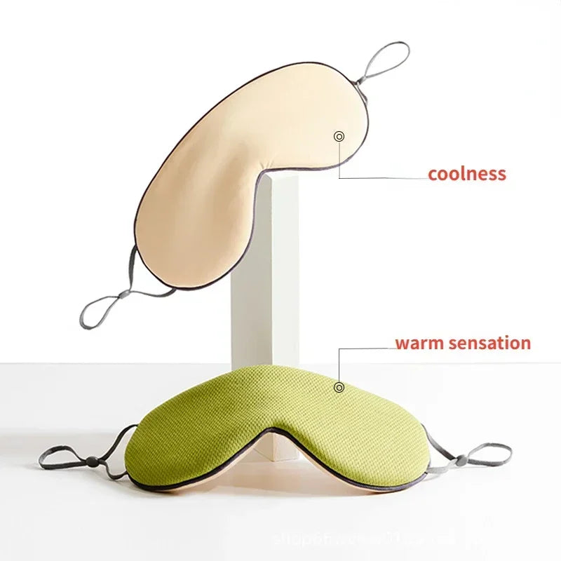 Silk Cotton Padded Eye Mask | Full Cover Light Block