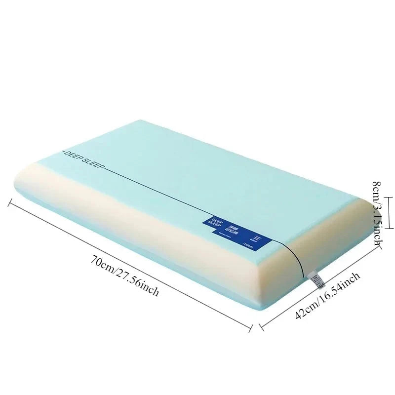 Gel Memory Foam Pillow – Cooling Orthopedic Neck Support