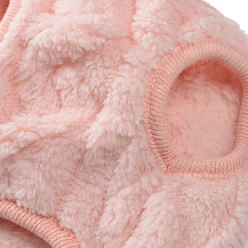 Soft Cozy Cat Sweater – Winter Fleece Vest for Sphynx & Small Dogs