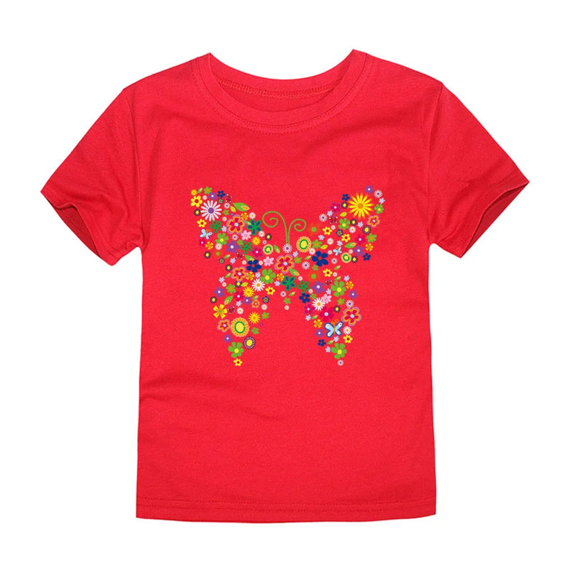 100% Cotton Girls T-Shirts