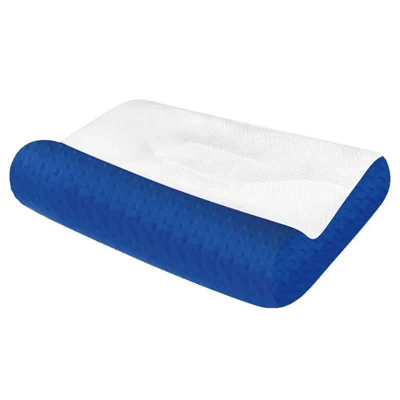 Ergonomic Goose Down Pillow for Cervical Support