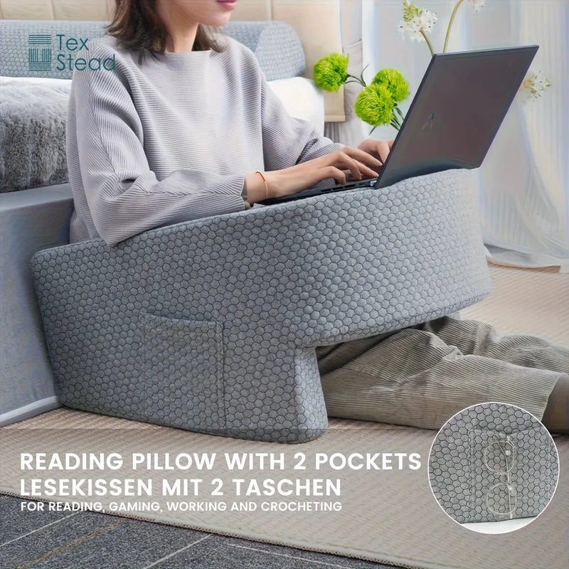 Gaming Armrest Pillow – Oversized Memory Foam Reading Cushion