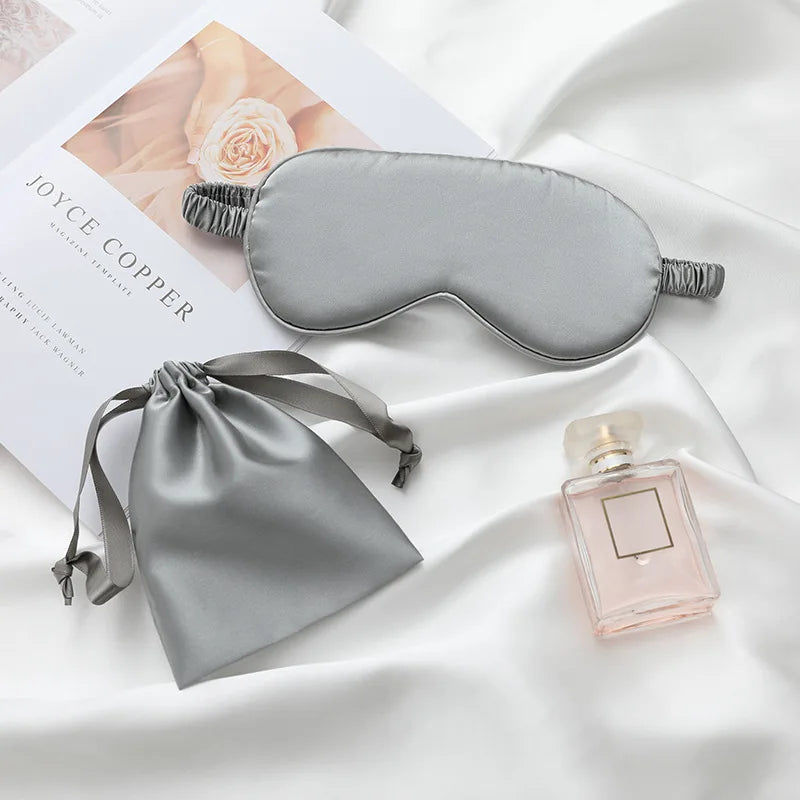 Silk Cotton Padded Eye Mask | Full Cover Light Block