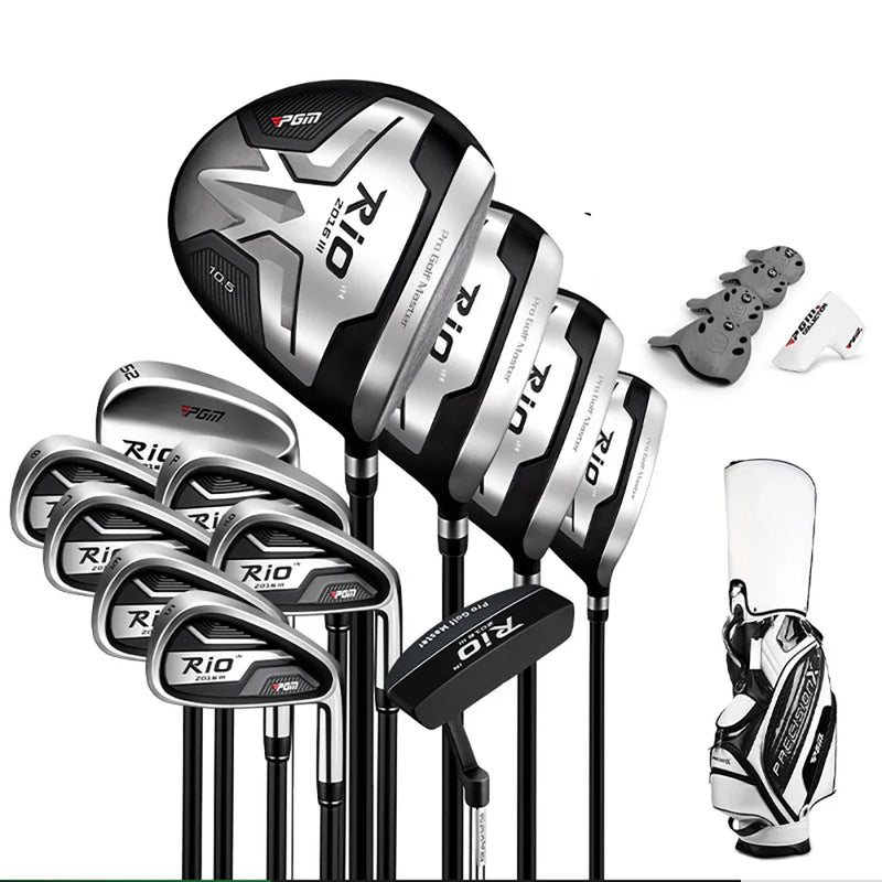 12-Piece Men's Right-Handed Golf Club Set with Bag