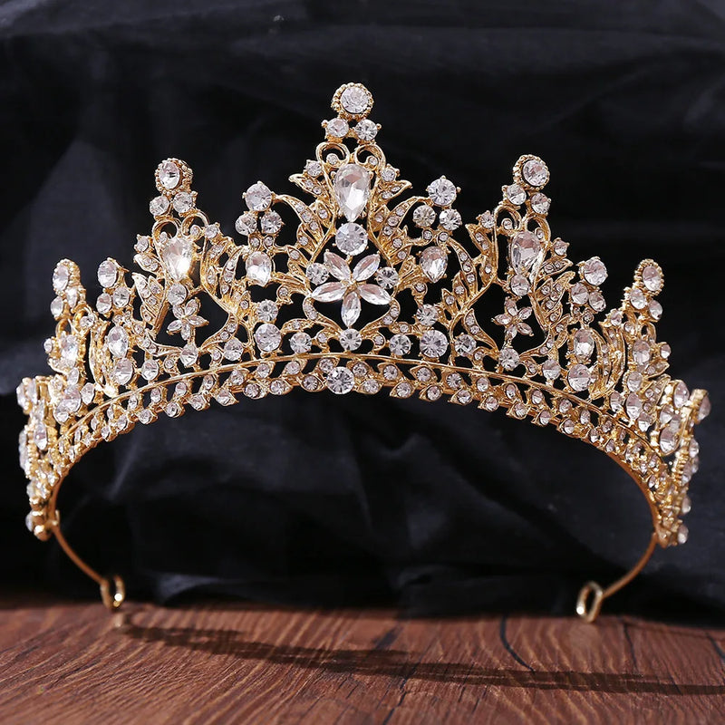 Bridal Luxury Crystal Tiara For Women