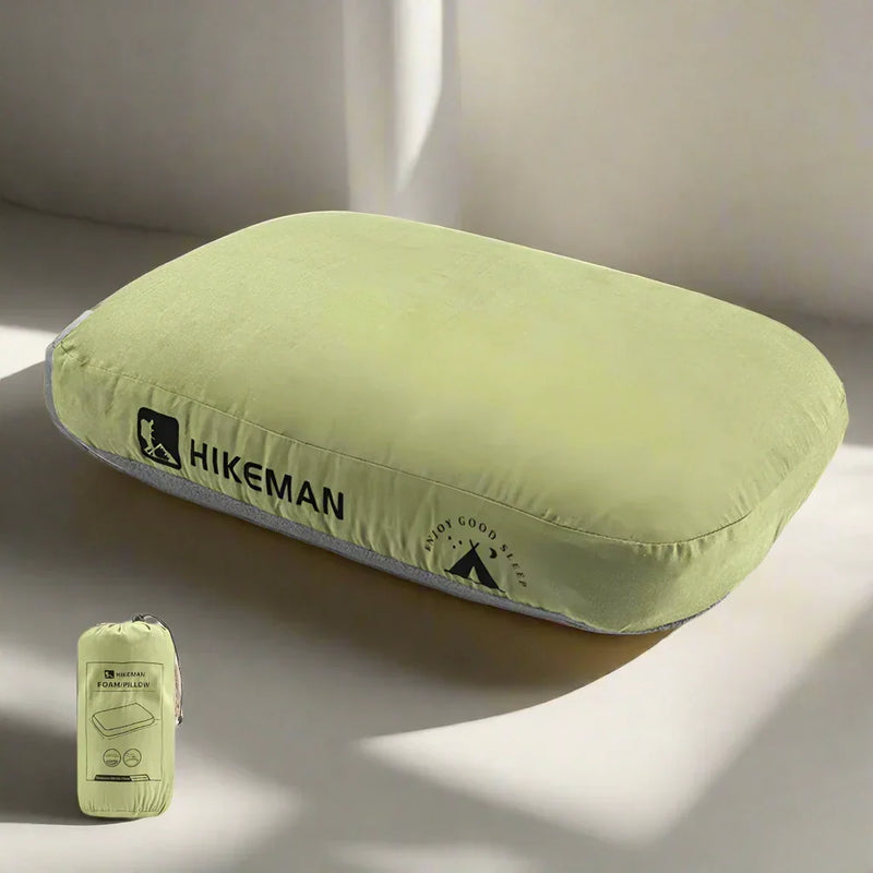 Memory foam pillow for neck pain