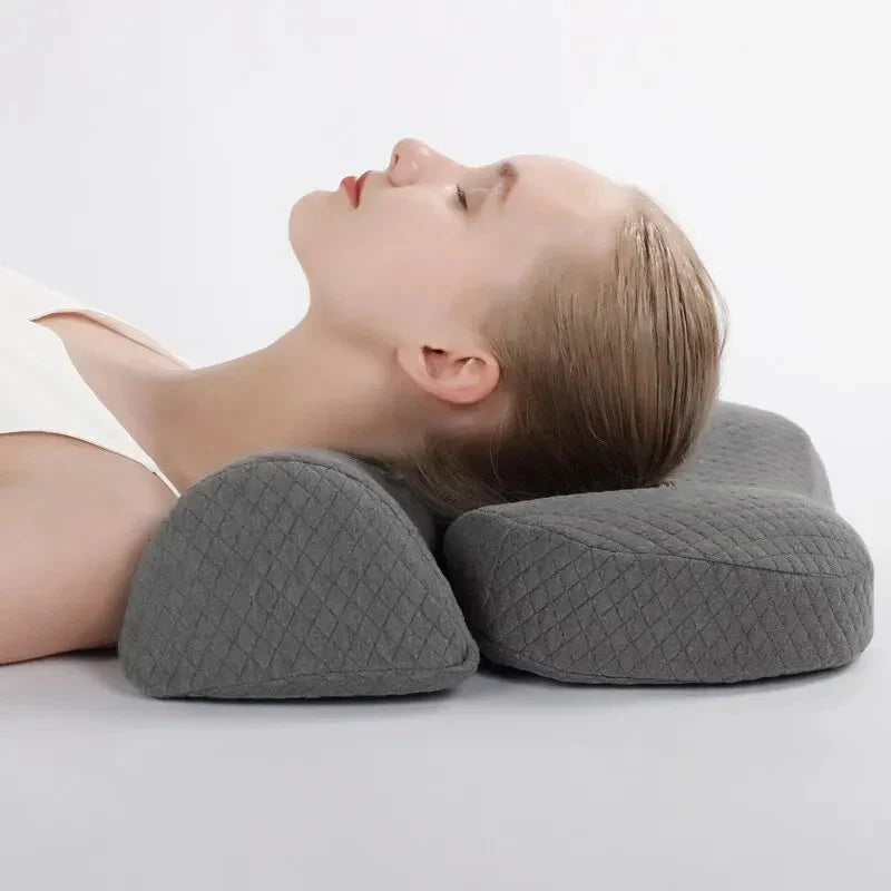 🛏️ Cervical Memory Foam Contour Pillow
