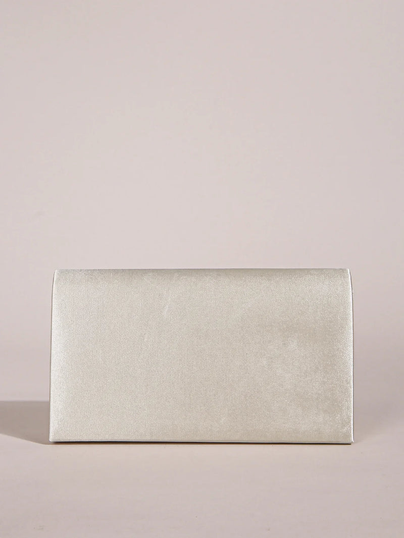 Hand Clutch Bag & Evening Clutch Bag for Women | Sparkling Crystal Rope Ruched Handbags & Glitter Envelope Purse for Party Girls