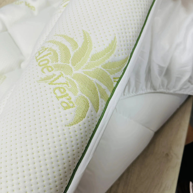 Aloe Vera Mattress Protector – Soft, Hypoallergenic Breathable Cover