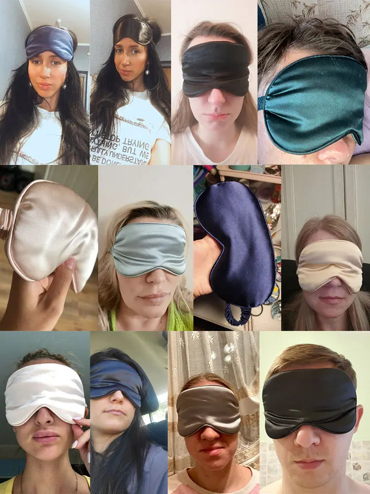 Imitated Silk Eye Mask