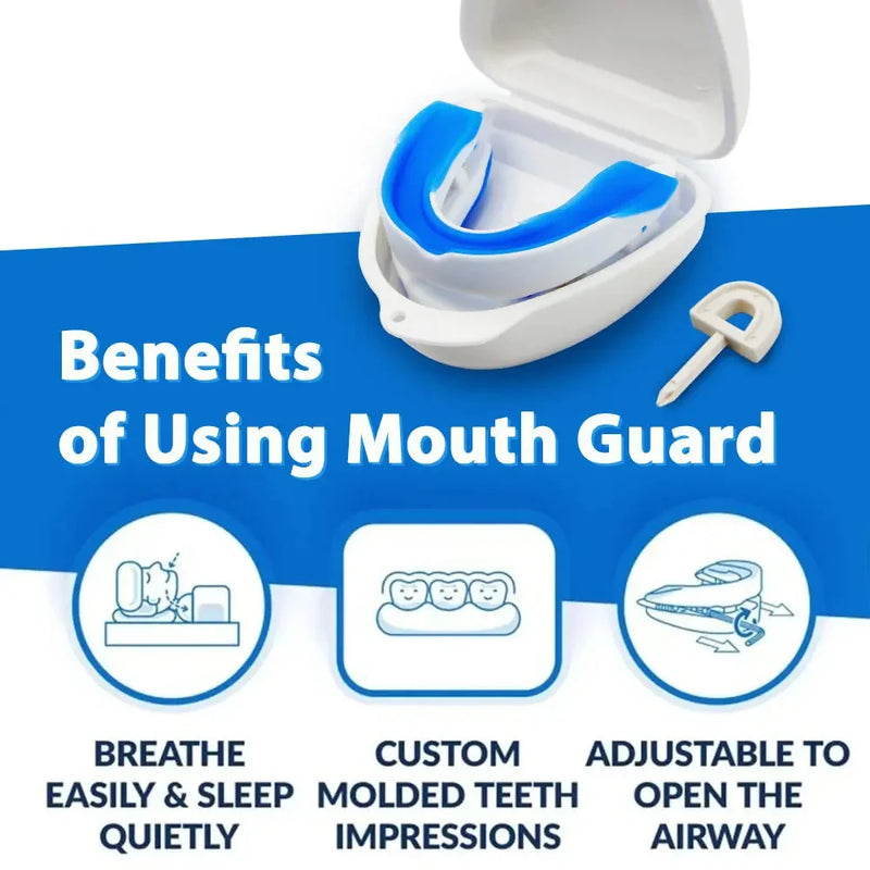 Anti-Snoring & Bruxism Mouth Guard – Sleeping Aid for Teeth Grinding