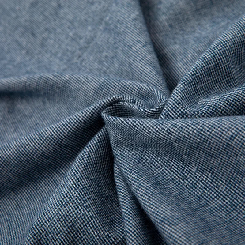 Autumn and Winter Multi Colors Cotton Brushed Solid and Plaid Design Warm Thick Trousers Pajamas Set Couples Home Clothes