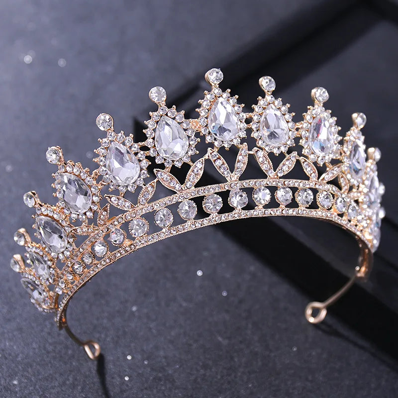Bridal Luxury Crystal Tiara For Women