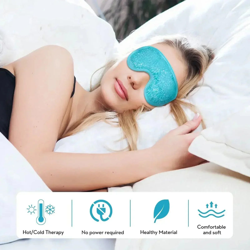 Cooling Eye Mask – PVC Hot & Cold Gel Beads Compress