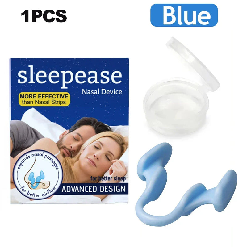 😴 Silicone Anti-Snoring Nose Clip