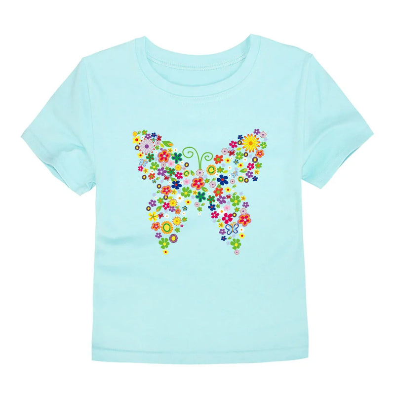 100% Cotton Girls T-Shirts