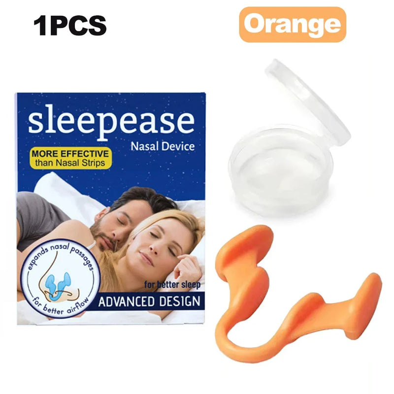 😴 Silicone Anti-Snoring Nose Clip