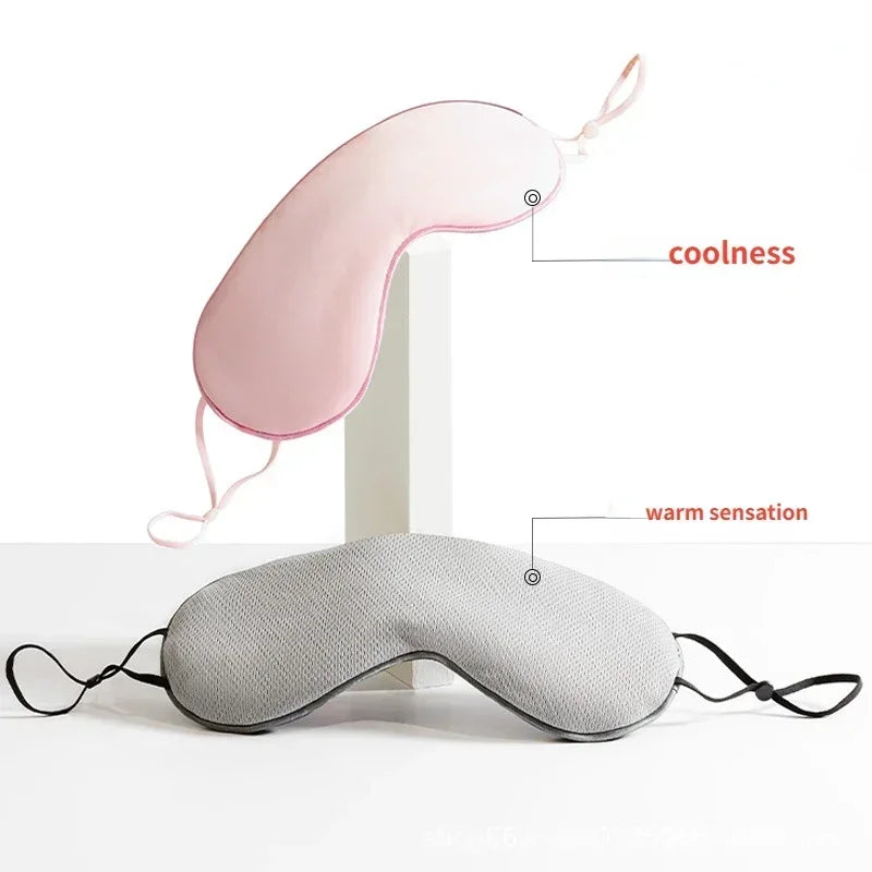 Silk Cotton Padded Eye Mask | Full Cover Light Block