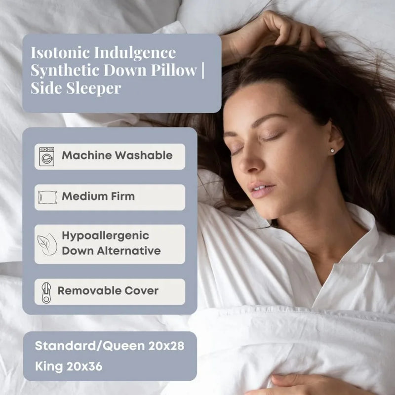 King size side sleeper pillow