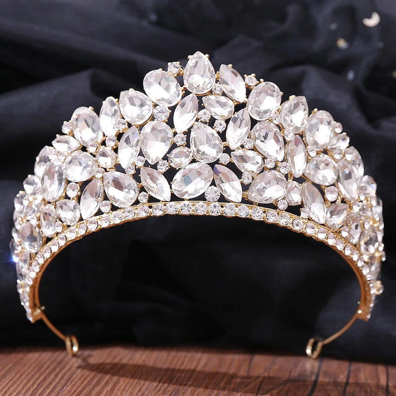 Bridal Luxury Crystal Tiara For Women