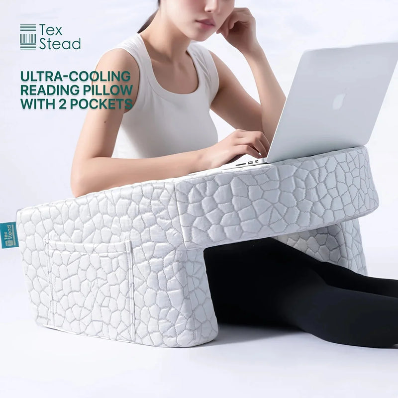 Gaming Armrest Pillow – Oversized Memory Foam Reading Cushion