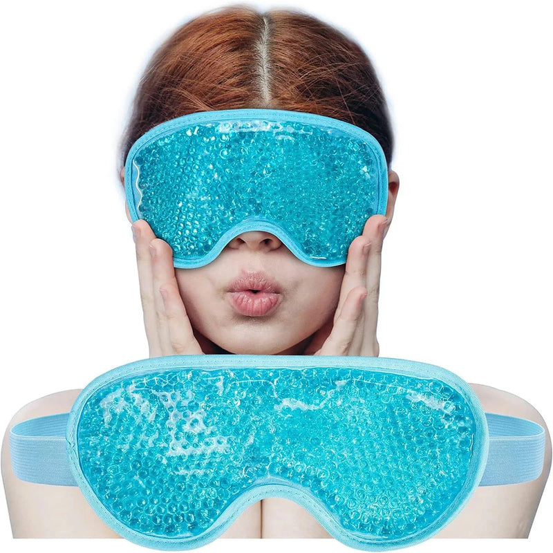 Cooling Eye Mask – PVC Hot & Cold Gel Beads Compress