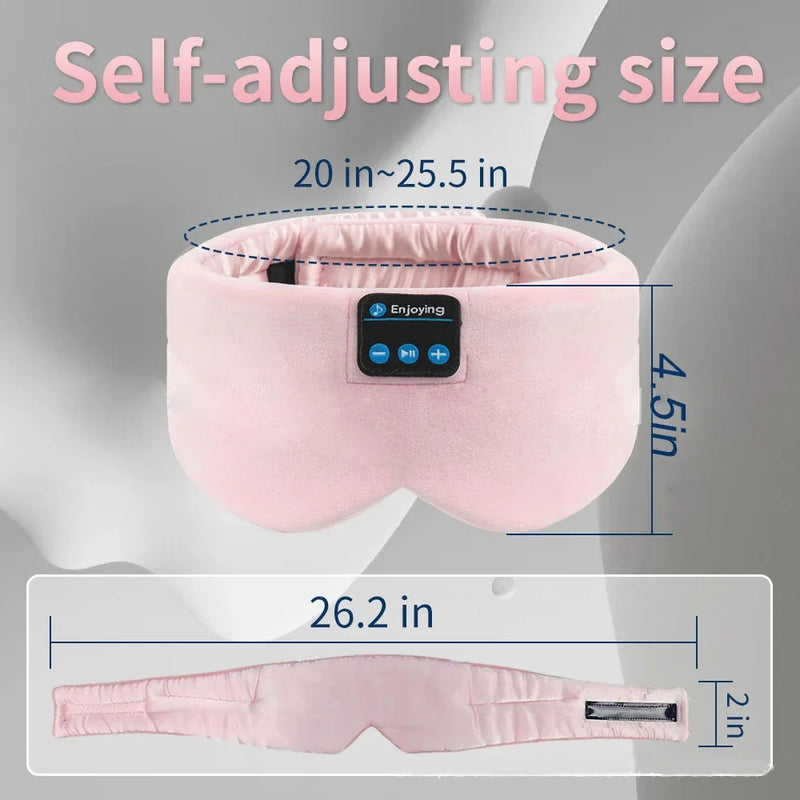Bluetooth Sleep Mask with Wireless Headphones