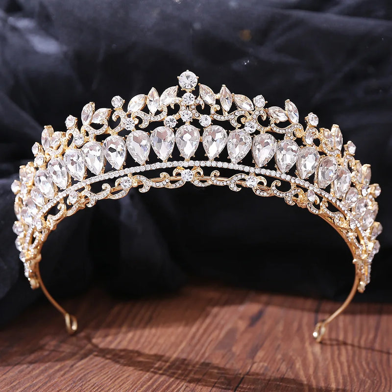 Bridal Luxury Crystal Tiara For Women