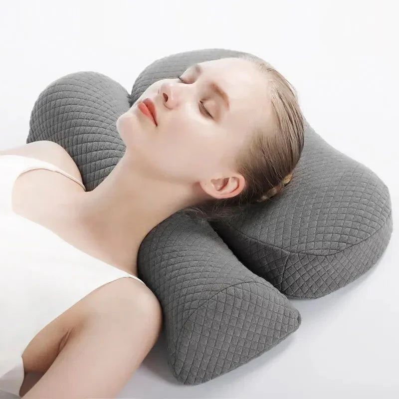 🛏️ Cervical Memory Foam Contour Pillow