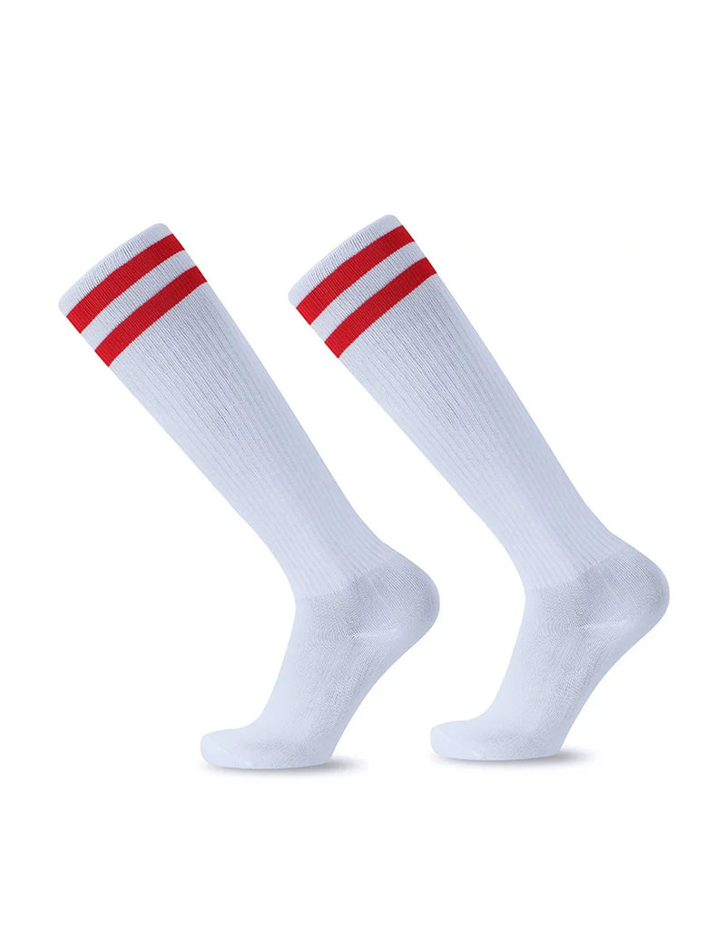 Striped Kids' Football Socks