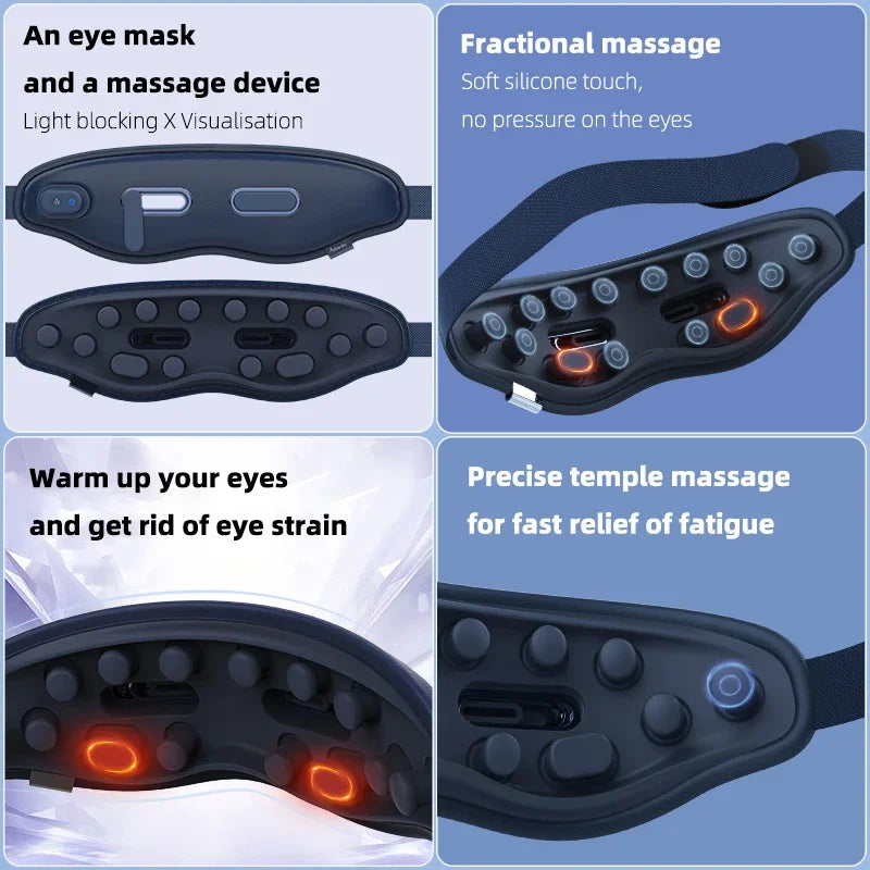 Rechargeable Heated Smart Eye Massager