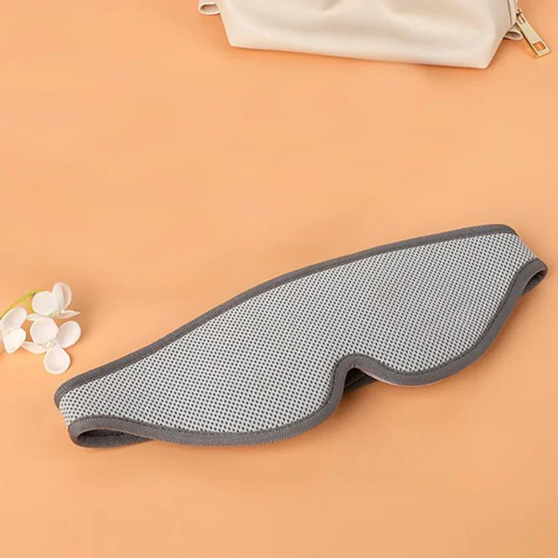 3D Eye Sleep Mask - 100% Blackout Adjustable Eye Cover