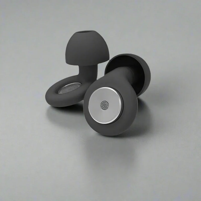 🛏️ Silicone Sleep Ear Plugs – Waterproof, Noise Reduction