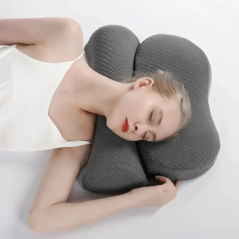 🛏️ Cervical Memory Foam Contour Pillow