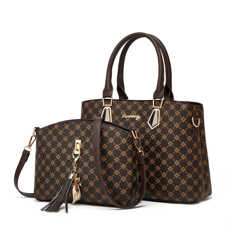 New Fashionable High-End Texture Women's Bag | European & American Style Single Shoulder & Crossbody Handbag (Portable Satchel)