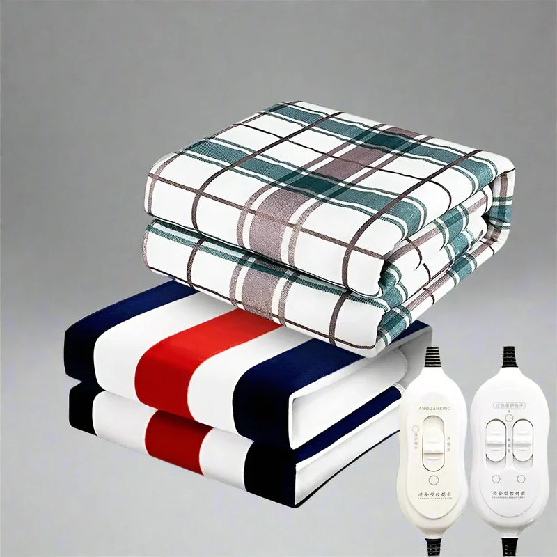 Electric Blanket with Adjustable Heat for Winter Comfort