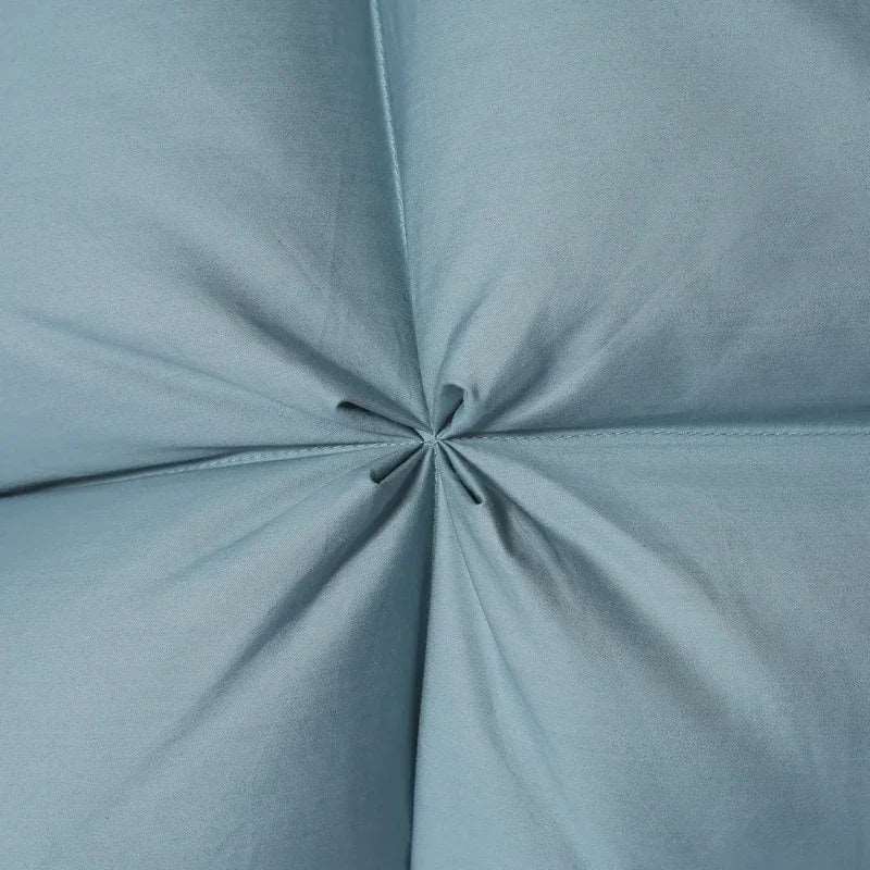 3D Bread Goose Down Pillow – Pinch Pleat Ergonomic Sleep Pillow with Silk Cover