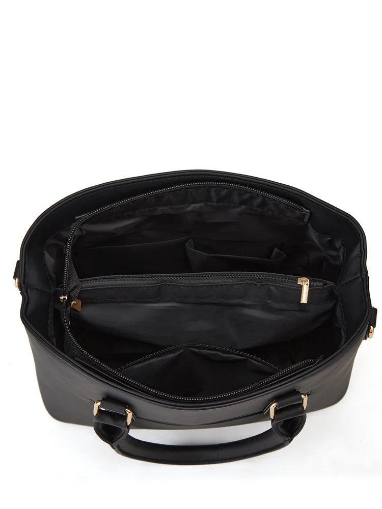New Fashionable High-End Texture Women's Bag | European & American Style Single Shoulder & Crossbody Handbag (Portable Satchel)