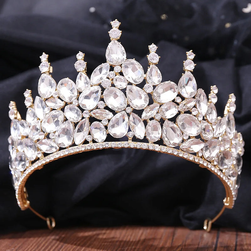 Bridal Luxury Crystal Tiara For Women