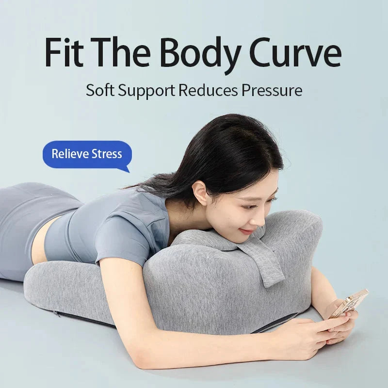 🛏️ Lie-On-The-Bed Multifunctional Prone Sleeping Pillow